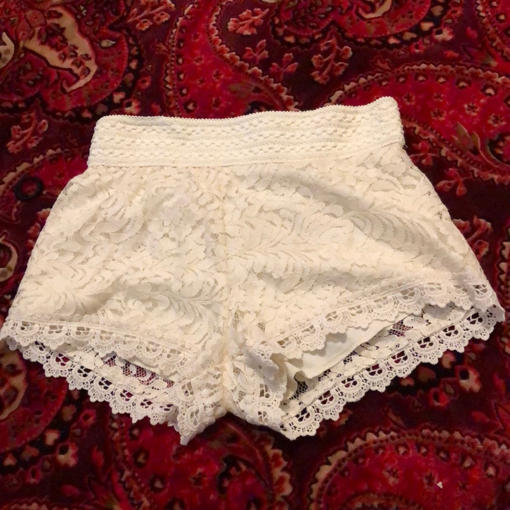 Lace shorts